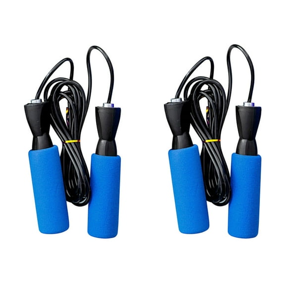 matoen 2PCS Jump RopeAdjustable Speed Jumping Cable Skipping Rope Ball