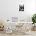 thumbnail image 3 of Stupell Industries Surreal Reflective Ball Landscape Painting Black Framed Art Print Wall Art, 12 x 18, 3 of 10