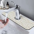 thumbnail image 7 of Kdxio White Rabbit Pattern Non-Slip Diatom Mud Faucet Drain Pad,Self Absorbent Mat for Kitchen Sink for Variety Kitchen & Bathroom Countertops, 7 of 7