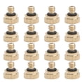 thumbnail image 1 of GOOHOCHY 16Pack Brass Low-pressure Atomizing Nozzles for Dust Control Applications Yellow, 1 of 8
