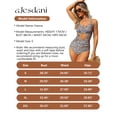 thumbnail image 4 of a.Jesdani Women's One Piece Swimsuits Tummy Control Cutout High Waisted Bathing Suit Wrap Tie Back Swimsuit 1 Piece, 4 of 14