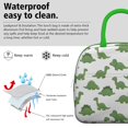 thumbnail image 3 of Womens White Green Dinosaurs Pattern Lunch Box for Work,Insulated Lunch Bag for Women,Loncheras Para Mujer,Leakproof Adult Lunch Bag for Work,Beach,Travel,Picnic,Camping, 3 of 7