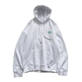 thumbnail image 3 of Sudadera con capucha de primavera con estampado de hombres y mujeres, suéter con capucha, abrigo, top de pareja, blanco, S Scienceny AP001403-01B, 3 of 7