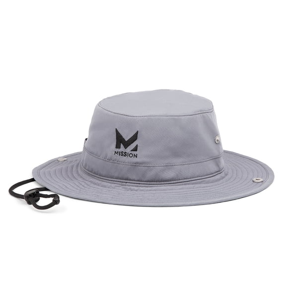 MISSION Cooling Bucket Hat - Charcoal