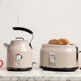 thumbnail image 2 of Haden Stainless Steel Retro Toaster & 1.7 Liter Stainless Steel Electric Kettle, 2 of 14