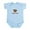 Sky Blue, variant on CafePress - Sugar Bear Infant Bodysuit - Baby Light Bodysuit, Size Newborn - 24 Months