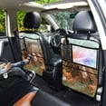 thumbnail image 7 of Car Back Seat Organizer 1 Pack Antique Nylon Fabric Thickened Waterproof Foot Mat Suitable For Various Types Of Vehicles Farm Brown Horse, 7 of 7