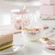 thumbnail image 5 of 400Ml Glass Coffee Water Cup with Handle Lid Spoon ,A, 5 of 5