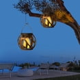 thumbnail image 6 of CoreLiving Solar Lanterns Outdoor Waterproof, Bright LED Hanging Solar Lights for Outside Decorative, Upgraded Solar Powered Lantern for Garden Patio Porch, 1 Pack, 6 of 9