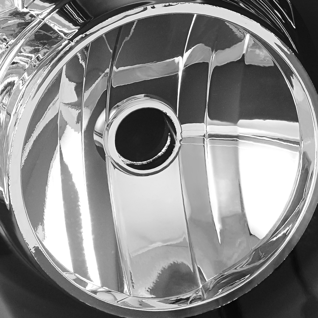 RVNI Headlight Assembly for 2003 2004 2005 2006 ford Expedition Black Housing Clear Lens