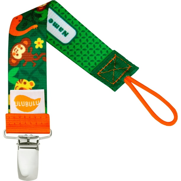 Ulubulu Bananabutt Pacifier Clip, Single Pack