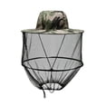 thumbnail image 1 of Sombrero de apicultor de red de alta visibilidad, ligero, para senderismo Estilo C, 1 of 9
