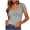 Gray, variant on Aloohaidyvio Crop T Shirts for Women,Womens Short Sleeve T Shirts V Neck Crop Going Out Cute Tops for Women Basics Tees Summer Trendy Clothes