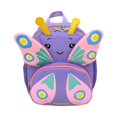 thumbnail image 3 of Weebloom School Backpack For Kids Girls Cute Adorable Butterfly Pattern Kindergarten Backpack Bookbag Preschool Elementary Purple, 3 of 5
