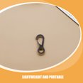 thumbnail image 3 of AURARMLET 400Ud Gancho Giratorio Plástico Negro Multifuncional Para Colgar Y Luces, 3 of 8