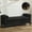 Black-2, variant on YWEN 66.34" W King Size Bench for End of Bed, Upholstered Bench with Pillows & Natural Wood Legs for Bedroom/Entryway/Living Room