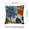 thumbnail image 4 of nygtbtfer  Set of 2  Floral/Flower Printcloth Decorative Throw Pillow Covers Cushion Covers White, 4 of 7