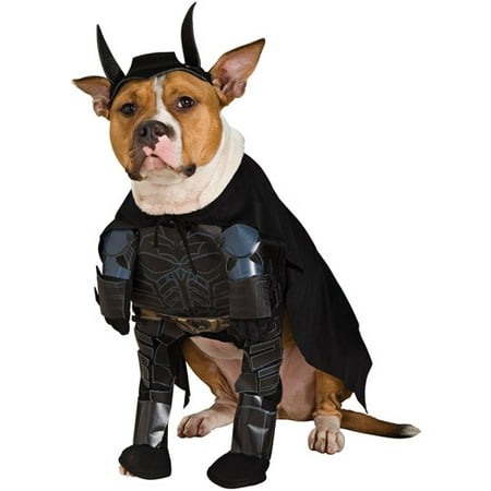 Rubies Dog Batman Costume Bat Man Pet Outfit Jumpsuit & Hat