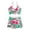 M#9527, variant on BOOMNY Womens Bikini Sets 2 Peice Swimsuit For Women Hawaii Graphic Swimwear Spaghetti Straps Low Rise Cozy Soft Bathing Suits