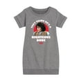 thumbnail image 1 of Ferris Bueller's Day Off - Righteous Dude - Toddler And Youth Girls Fleece Dress, 1 of 1