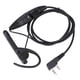thumbnail image 1 of Auriculares militares, auriculares de botón de radio de 2 pines y 140 cm, los mejores de su clase, 1 of 8