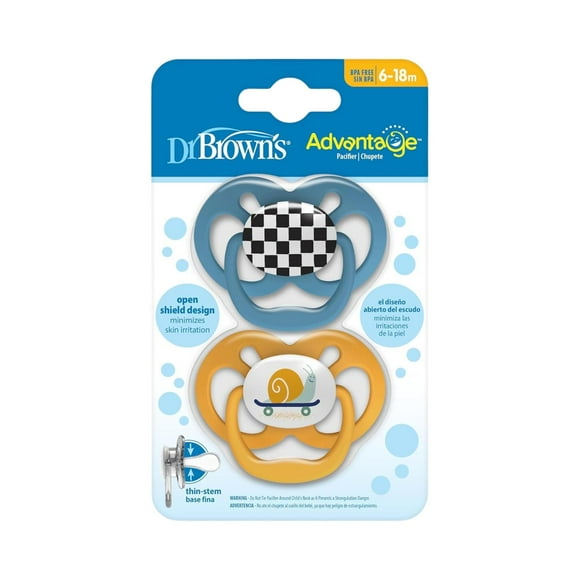 Chupón Dr Brown's Advantage 6-18 Meses Carreras Niño