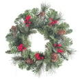 thumbnail image 2 of Fek888 Christmas Wreath Outdoor 16 Inch Christmas Wreath, Outdoor Lighted Christmas Wreath For Front Door, Xmas Wreath For Holiday Christmas Party Decorations, 2 of 7