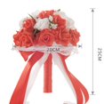 thumbnail image 5 of SDJMa Wedding Romantic Bouquet Bride Bridal Bouquets Bridesmaid Bouquet Artificial Flowers Valentine's Day Confession Party Church, 5 of 5