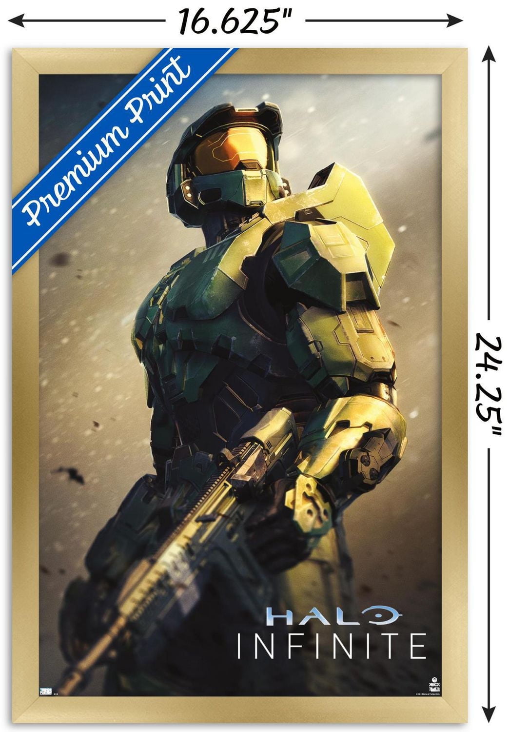 Halo Infinite - Become Wall Poster, 22.375" x 34" Framed