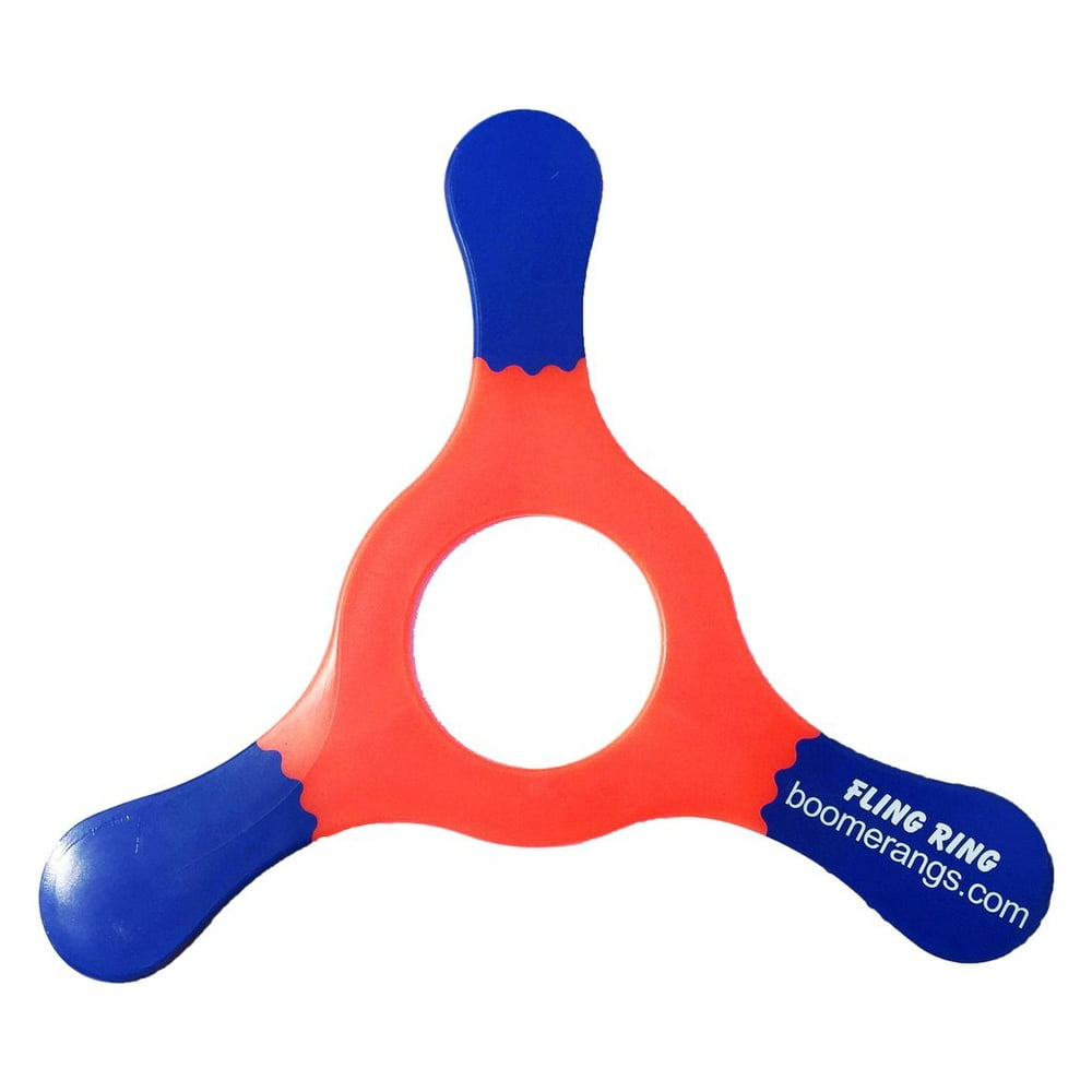 Red Fling Ring Boomerang One of our easiest to throw Kid's Boomerangs