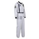 thumbnail image 3 of Traje de astronauta para hombre y mujer, uniforme de vuelo, mono espaciador, disfraz de Halloween, talla grande, 3 of 5