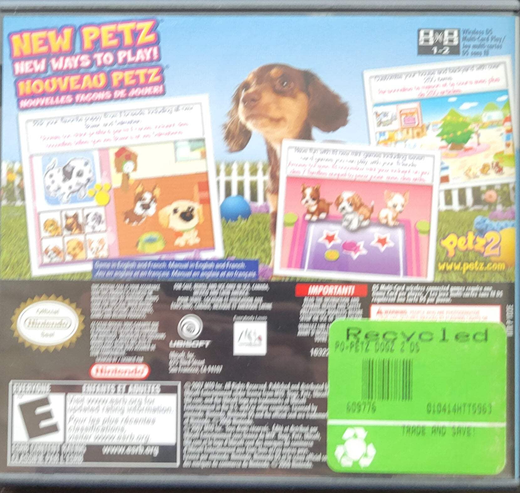 Petz Dogz 2 - Nintendo DS - Walmart.com