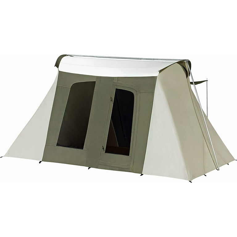 Kodiak 6010 Deluxe 6-Person Canvas Flex-Bow Tent for Camping