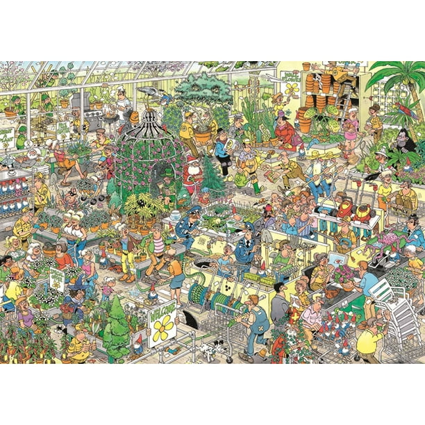 jan van haasteren 19066 garden centre 1000 piece jigsaw puzzle
