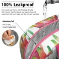 thumbnail image 5 of Lunch Bag Lunch Box for Women Reusable Insulated Lunch Bags,Water-Resistant Dragonfruit Cooler Lunch Tote Bag, Large Capacity for Work Travel Picnic, 5 of 6