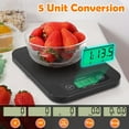 thumbnail image 4 of Smart Food Scale, Kitchen Food Scales Digital Weight Grams and Oz with Nutritional Calculator, Food Weight Scale for Baking, Cooking, Macro Calorie Counting, Keto, Meal Prep, 4 of 5