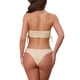 thumbnail image 3 of INSPIRAR CHIC Conjuntos de Bikini de Dos Piezas para Mujeres con Tirantes de Banda y Lazo Lateral, Parte Superior Sin Tirantes y Parte Inferior en Forma de Triángulo, 3 of 5