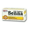 Senna Natural Tablets for Relief Constipation, 8.6 mg, 100 Count
