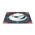 thumbnail image 4 of Rectangular Placemat Set 12'x18' Exquisite Print Durable & Heat Resistant Sun Moon & Stars, 4 of 8