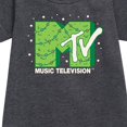 thumbnail image 2 of MTV - Logo Christmas Tree - Toddler & Youth Girls Fleece Dress, 2 of 4