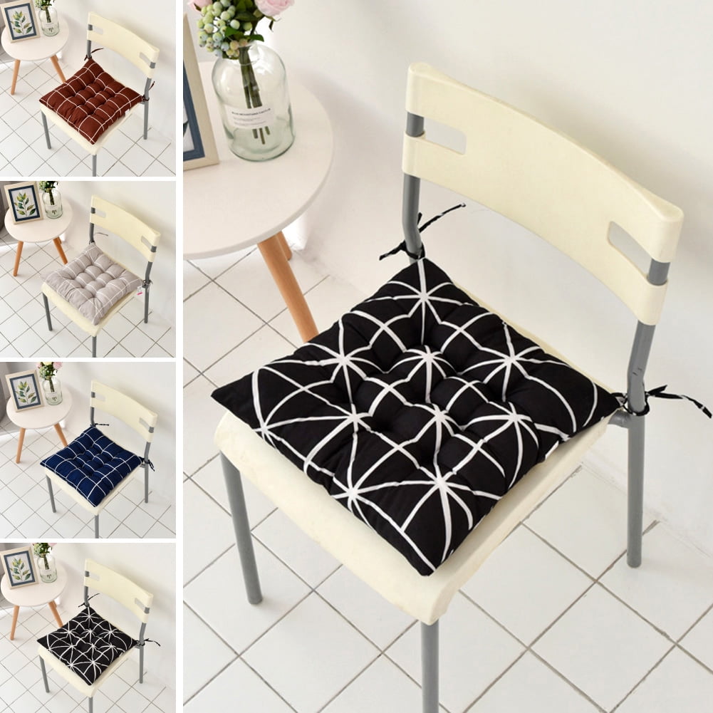 15.7x15.87 inch Square Chair Pad Seat Cushion,with Ties Non-slip,Superior  Comfort & Softness,Indoor Outdoor Sofa Chair Pads Cushion Pillow Pads for
