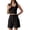 Black, variant on Women 2 Piece Outfits Sleeveless Tank Top Sweat Shorts Set with Pockets Vacation Sets