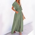 thumbnail image 5 of Vestido playero Sexy para mujer, túnica larga blanca, ropa informal elegante, traje de baño, 5 of 5