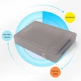 thumbnail image 3 of Caja de almacenamiento de plástico para disco duro IDE SATA HDD de 3,5 pulgadas, 5 unidades, 3 of 8
