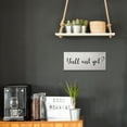 thumbnail image 2 of Stupell Industries Y'all Eat Yet Phrase Southern Charm Typography Wall Plaque, 7 x 17, Design by Daphne Polselli, 2 of 6