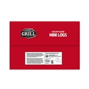 Expert Grill 1.5 cubic feet Hickory Wood Mini Smoking Logs, 1.5 Cubic feet