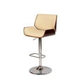thumbnail image 1 of Armen Living London Swivel Barstool in Cream, 1 of 3