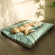 thumbnail image 3 of Big Dog Mat Corduroy Pad for Medium Large Dogs Oversize Pet Sleeping Bed Big Thicken Dog Sofa Removable Washable Pet Supplies ShopWise Round, 3 of 8