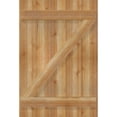 thumbnail image 5 of 26 7/8"W X 40"H Timbercraft Five 5 3/8" Boards Joined Board-N-Batten Shutters W/Z-Bar, Rough Sawn Western Red Cedar (Per Pair), 5 of 13