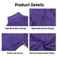 thumbnail image 4 of BT Bear Large Dog Clothes, Large Dog Recovery Suit, Anti-Shedding Dog Pajamas Pjs, After Surgery Dog Onesie for Medium Large Dog Purple 38#, 4 of 7